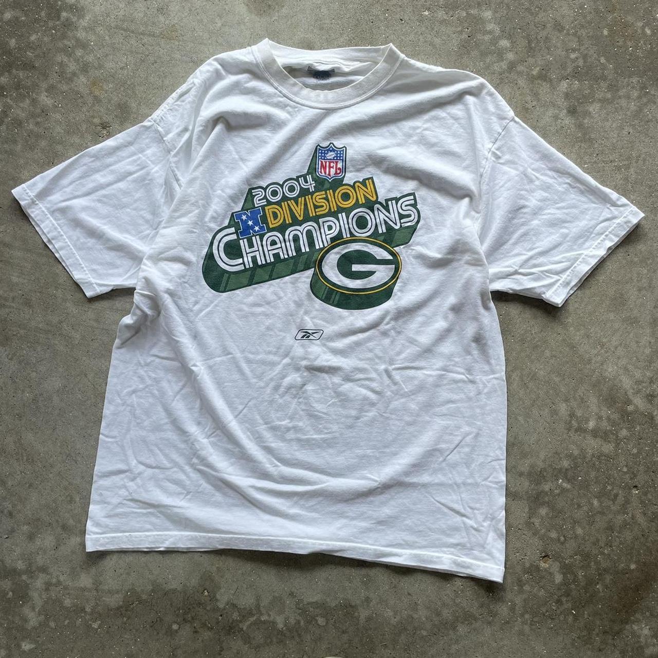 Vintage 90s Green Bay Packers Shirt Champs Nfl Division Super 