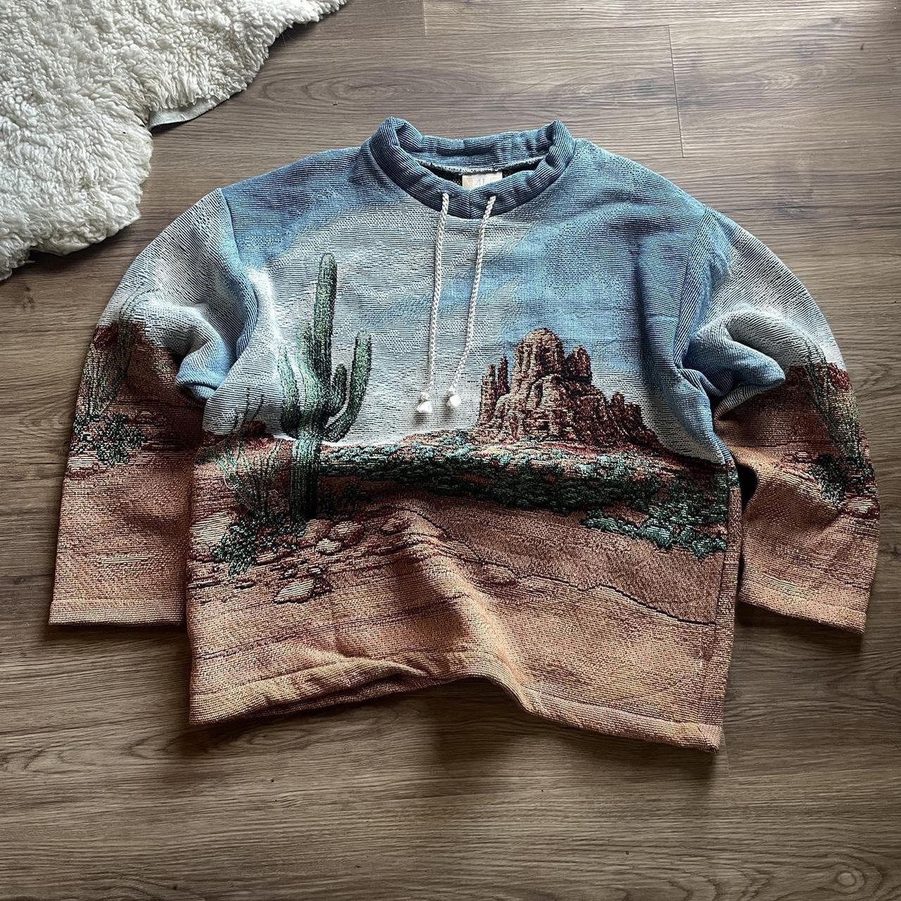 Crewneck tapestry Depop