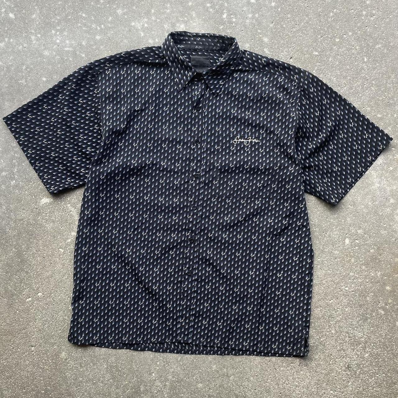 00s vintage hip hop sean john spellout shirt. size | Depop