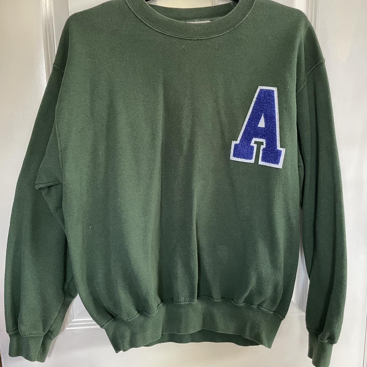 Women's Green Sweatshirt | Depop