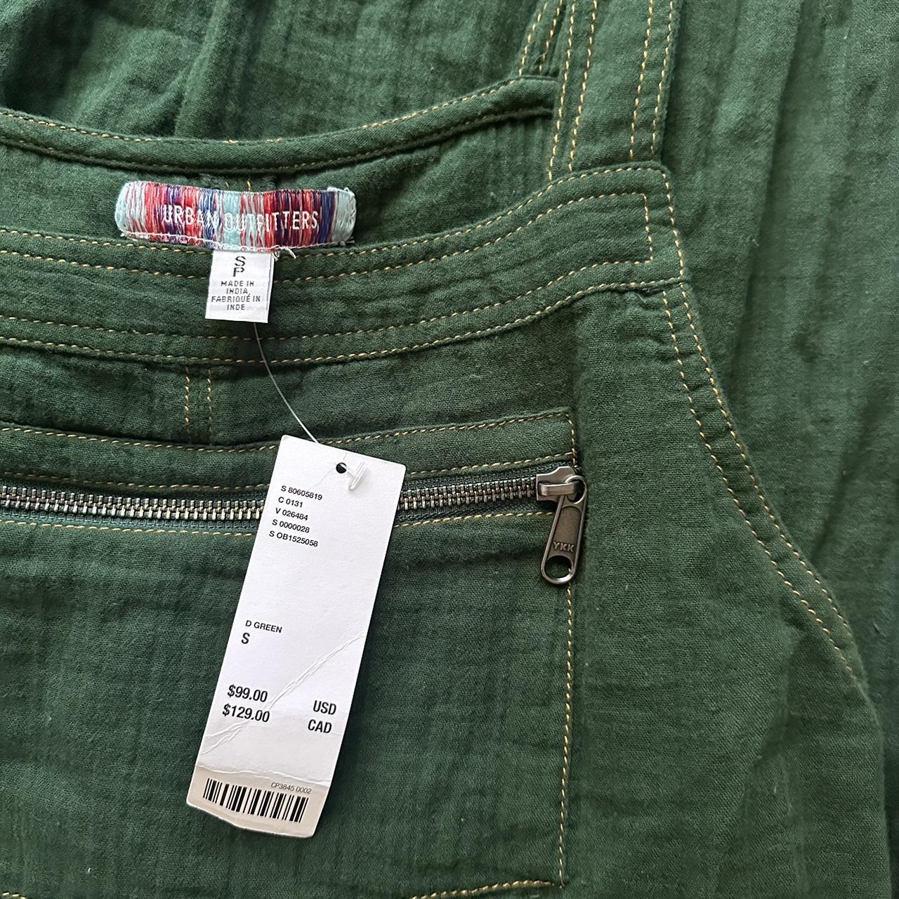 brand new Urban Outfitters, green cloth overalls... Depop
