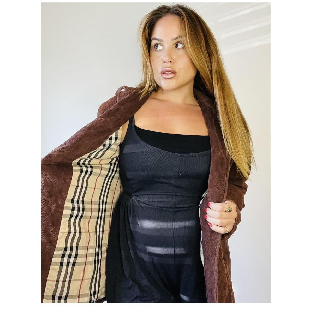 y2k✨️ BURBERRY BLUE LABEL ミリタリー ボア ベスト RARE Vintage Burberry Blue Label Women Trench Coat Jacket