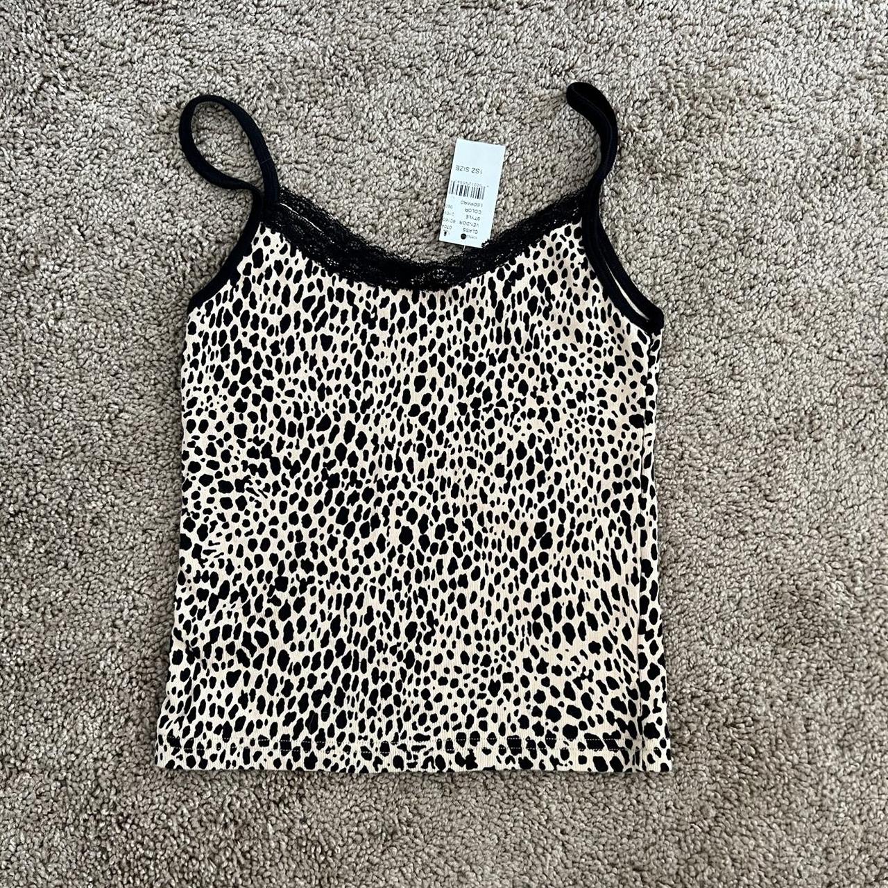 John Galt Brandy Melville Cheetah Tank Top 🤎🖤 Brand... - Depop