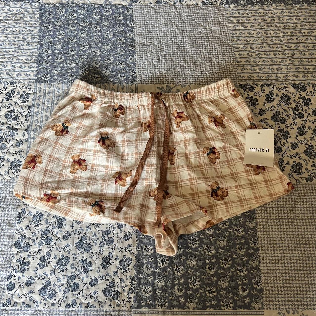 NWT LC Lauren Conrad pajama shorts Size: large - Depop