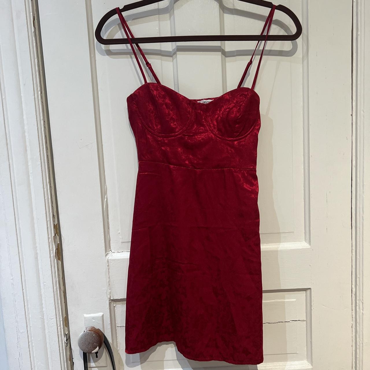 Princess Polly Women's Red Dress | Depop