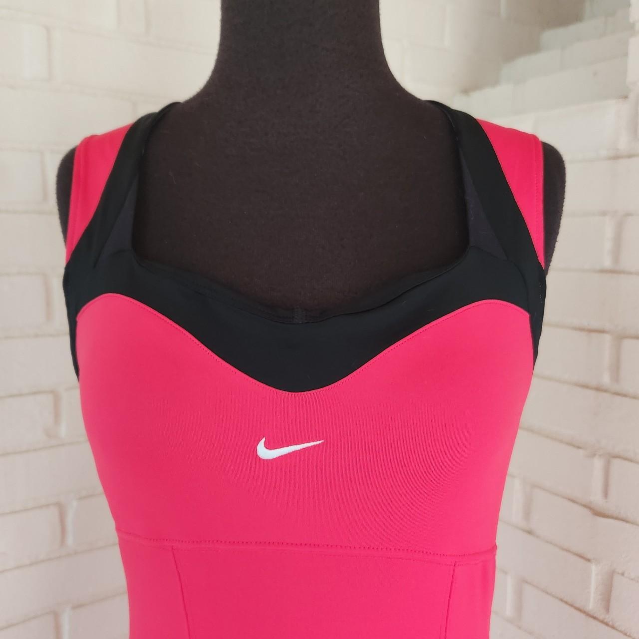 Hot pink hot sale nike dress