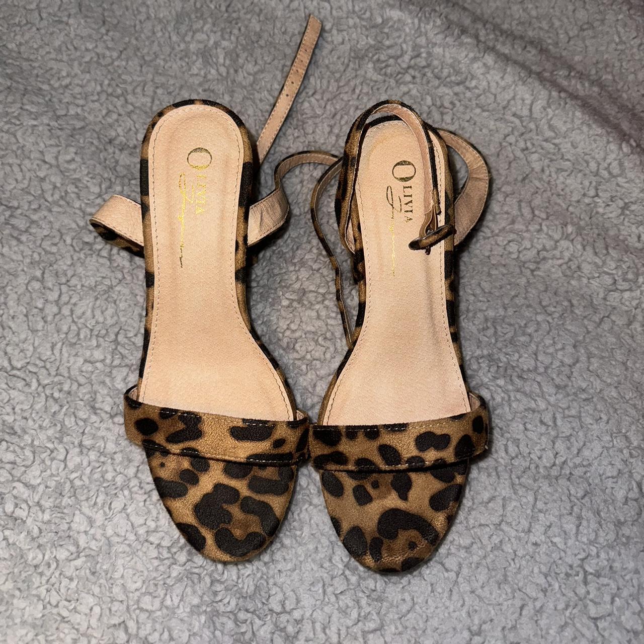 Forever 21 fashion leopard heels