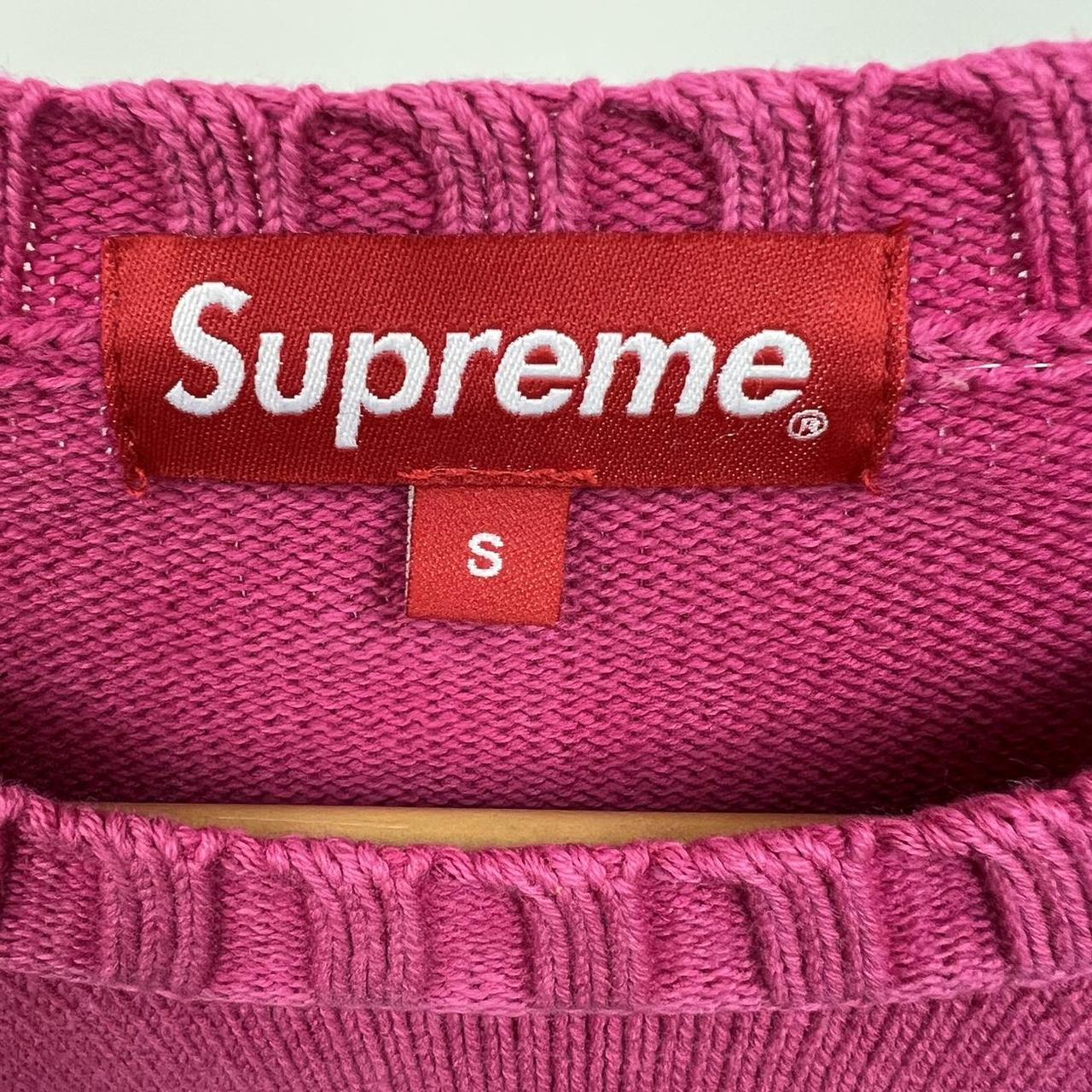 Supreme Small Box Stripe Sweater SS/23 New without... - Depop