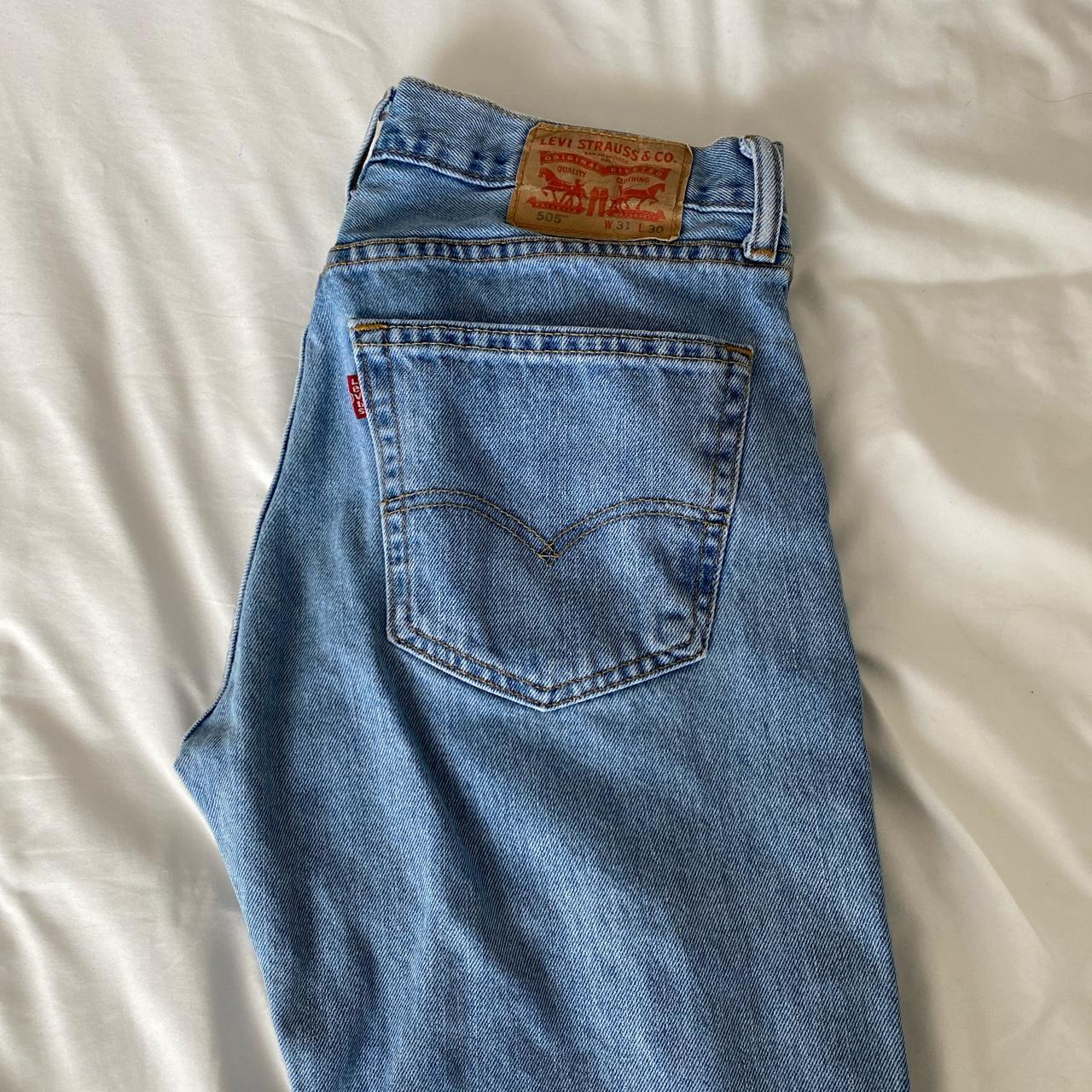 handmade lv jeans (too small on me now but included - Depop