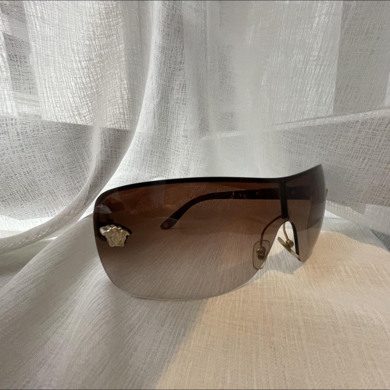 Rare vintage Y2K Versace Designer Sunglasses | Depop