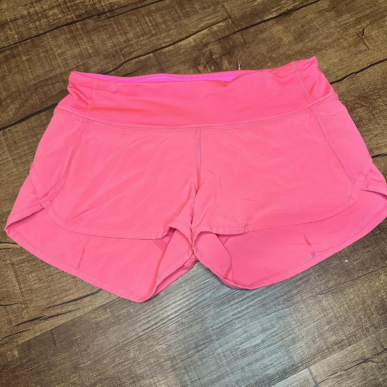Lululemon Women's Pink Shorts Depop