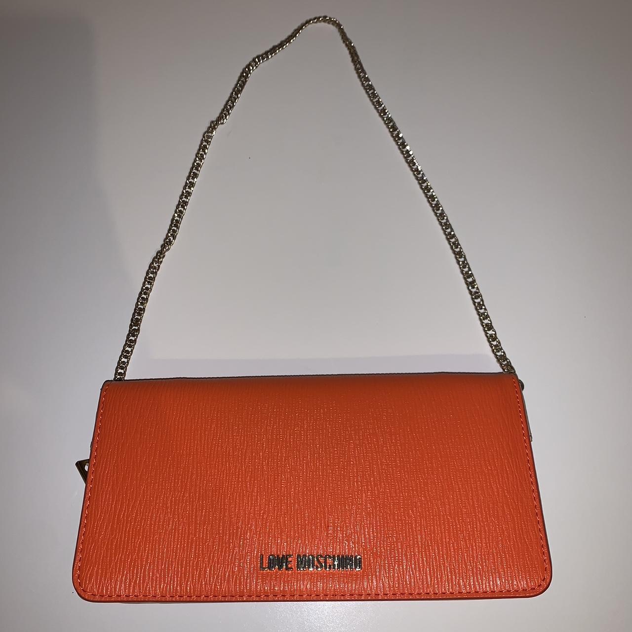 Love moschino orange bag comes with box and... Depop