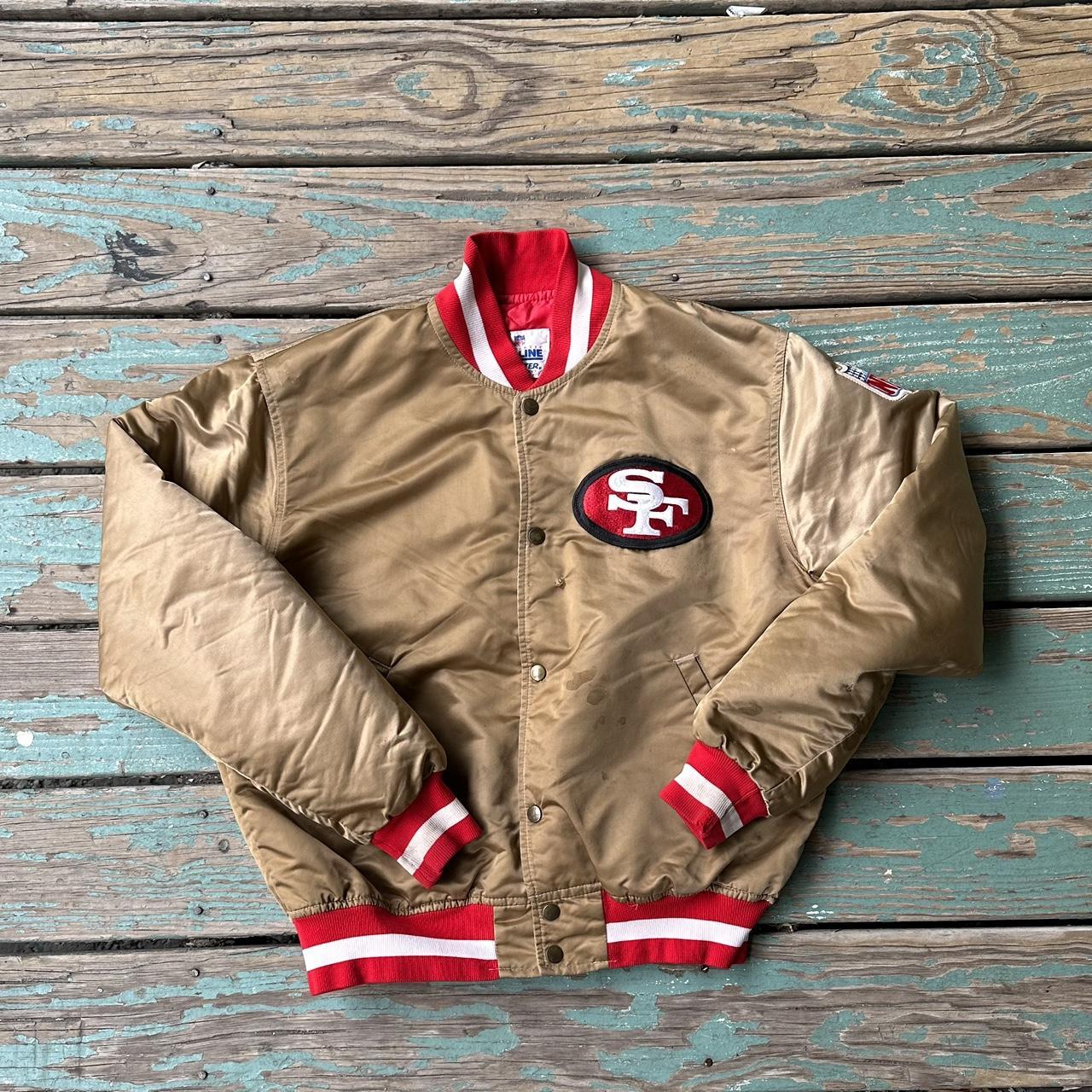 Vintage San Francisco Giants Satin Chalk Line jacket - Depop