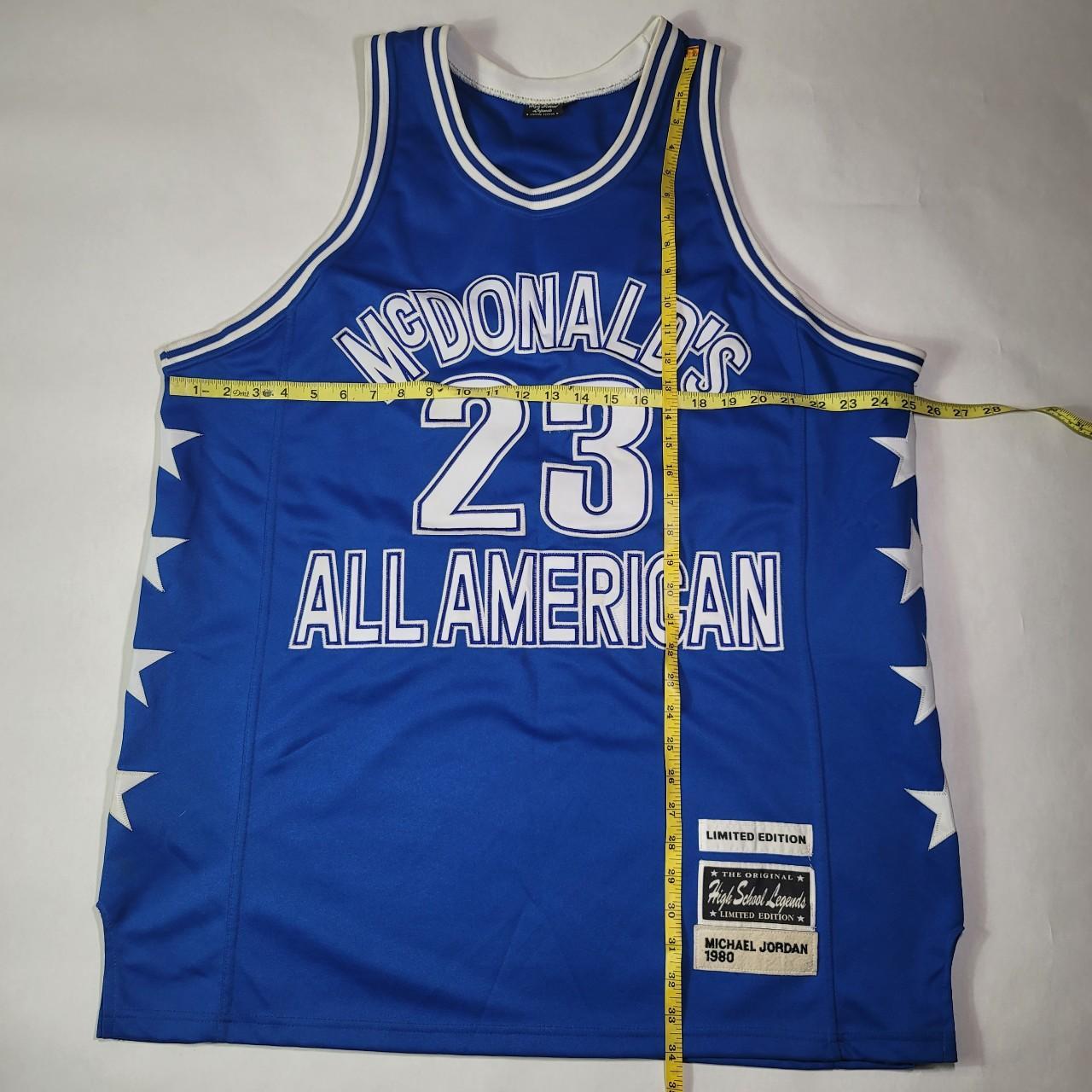 Michael Jordan #23 McDonald's All American Basketball Jersey New