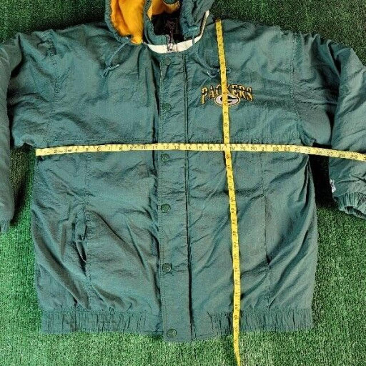 Starter Greenbay Packers Medium Vintage Stadium Puffer Jacket