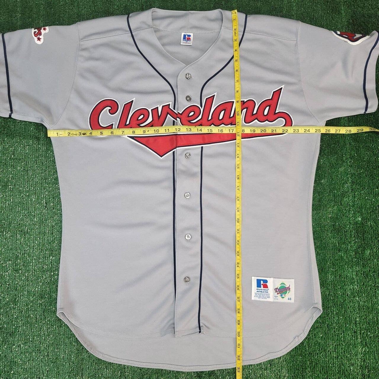 Vintage 90s Cleveland Indians Russell Athletic - Depop