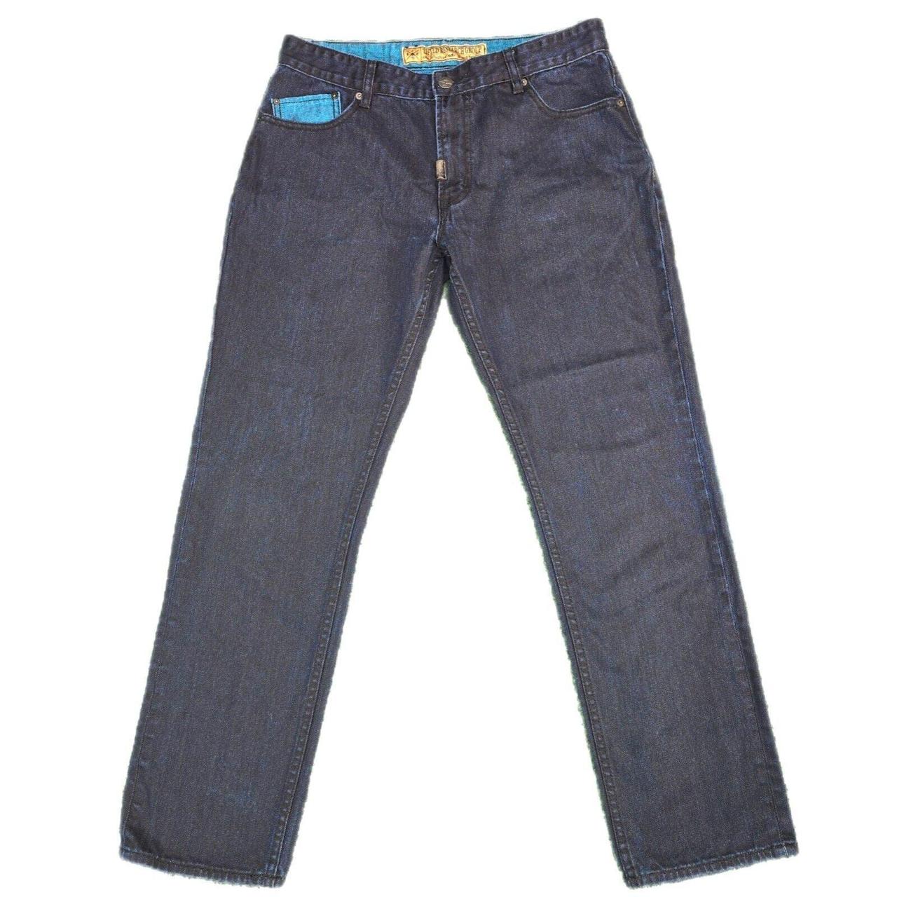 Sold Mens LRG Lifted Research Group dark wash jeans Sz 34