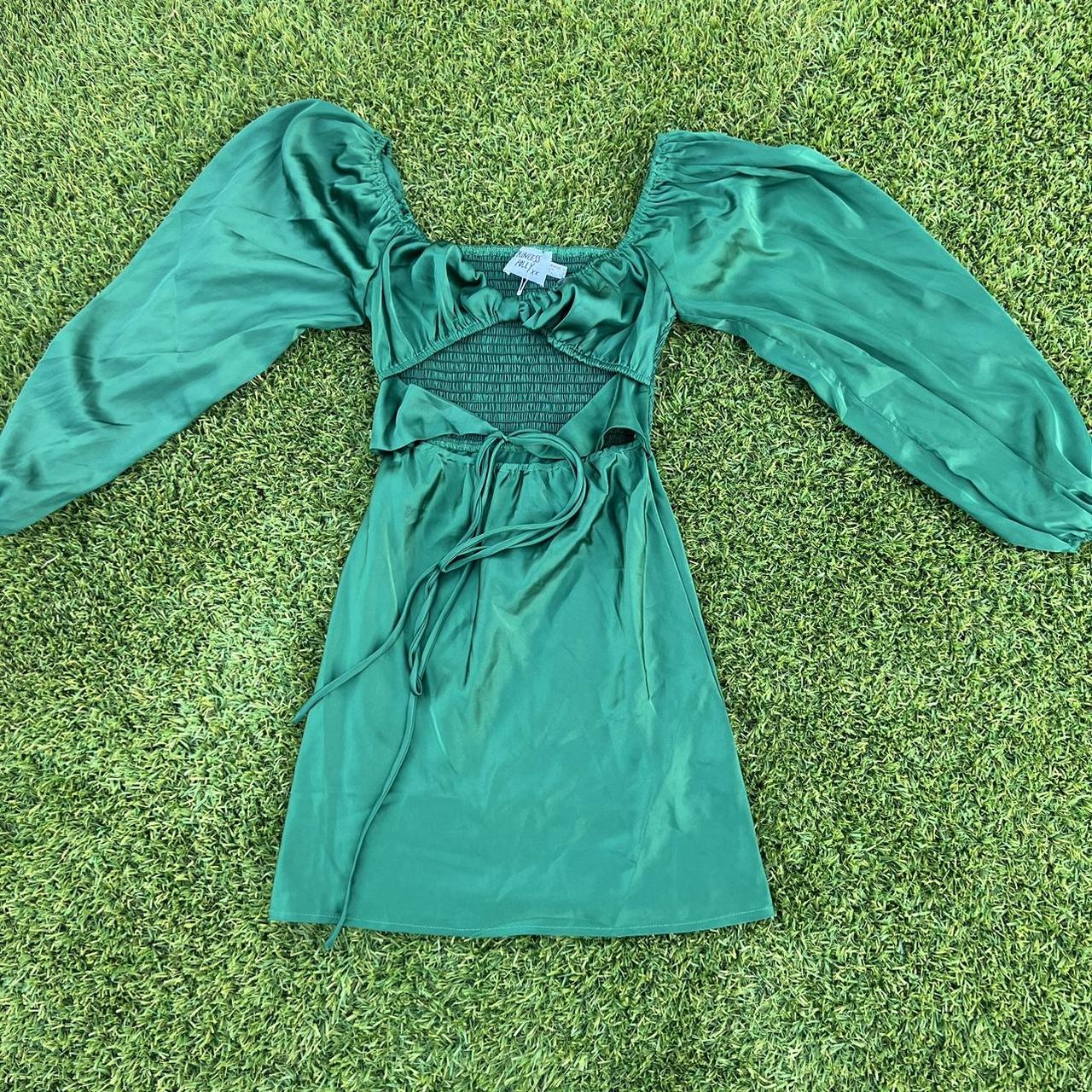 princess polly nakita long sleeve mini dress worn... Depop