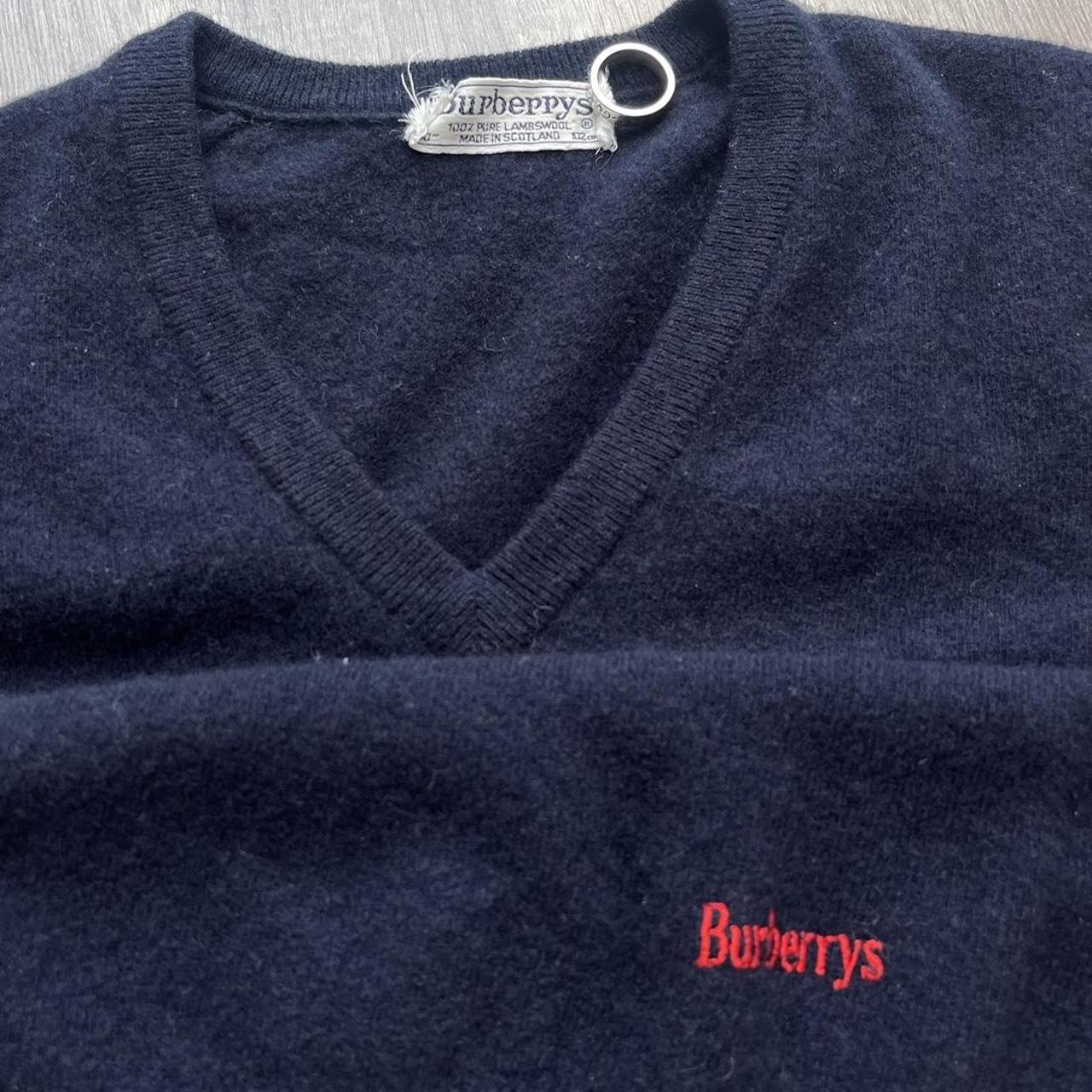 Vintage burberry online sweater