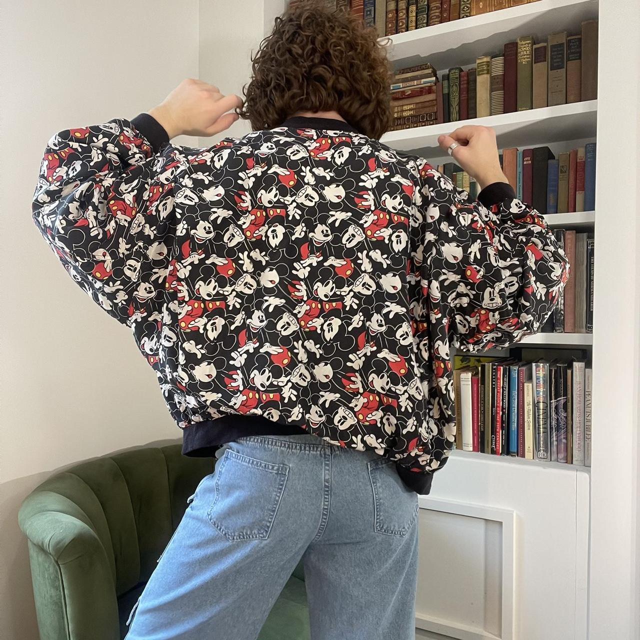 【専用】Vintage JH Silk Disney Bomber Jacket Vintage Silk Mickey Mouse Bomber Jacket 🐭 Brand The | Depop