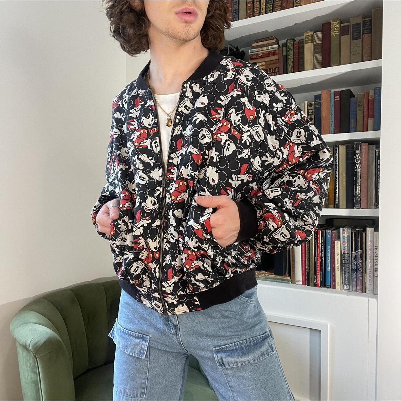 Vintage Silk Mickey Mouse Bomber Jacket 🐭 Brand The | Depop
