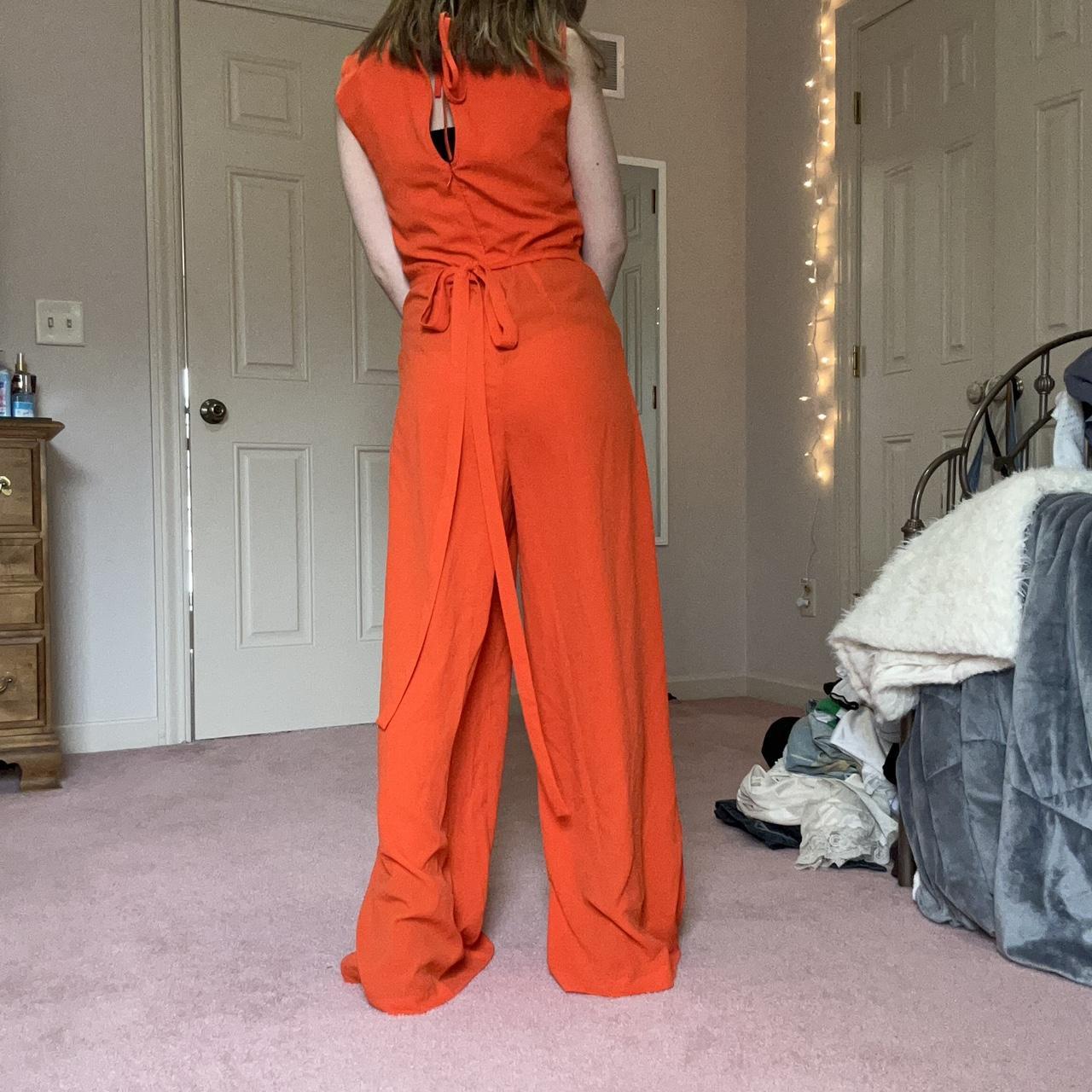 express orange jumpsuit