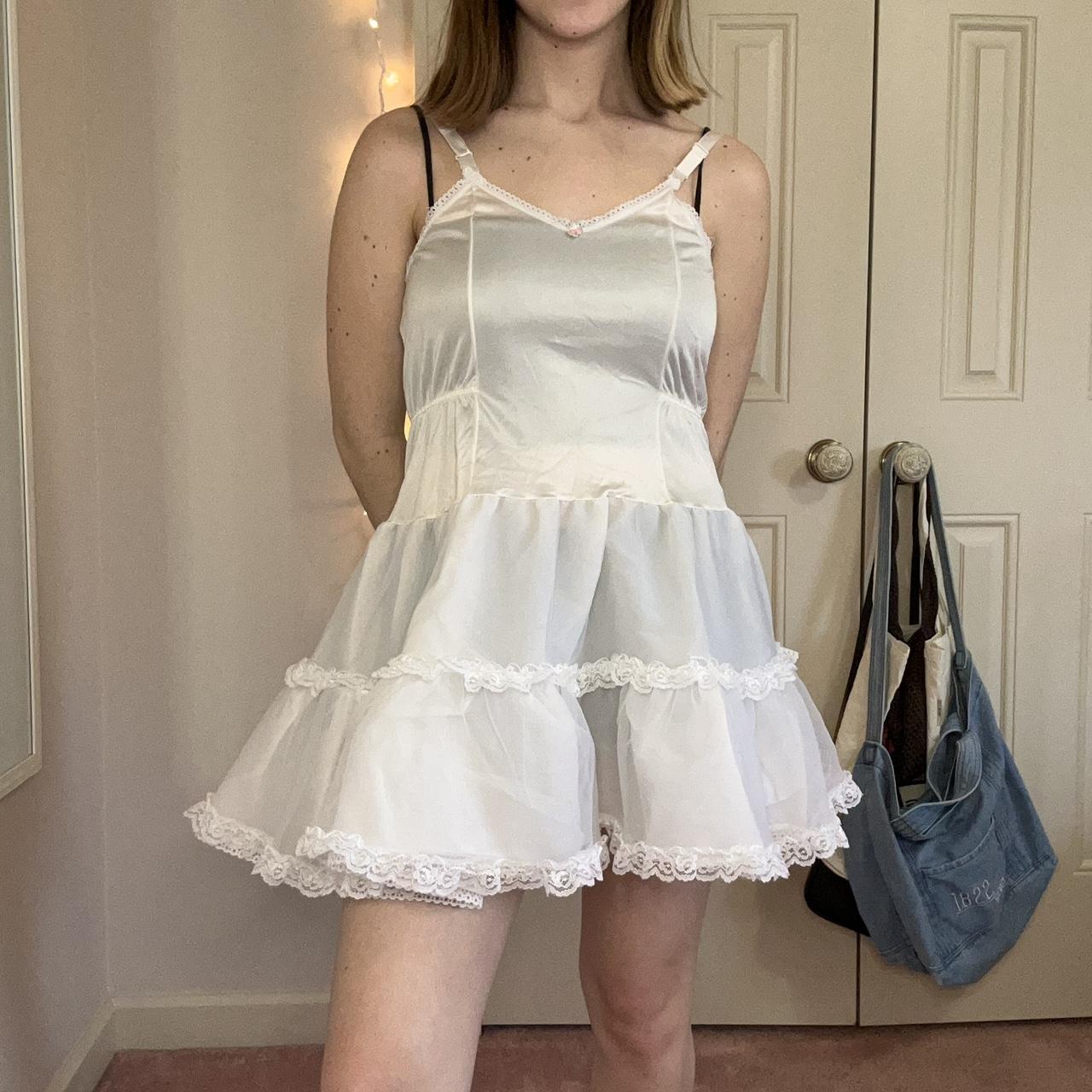 JCPenney Women's White Dress Depop