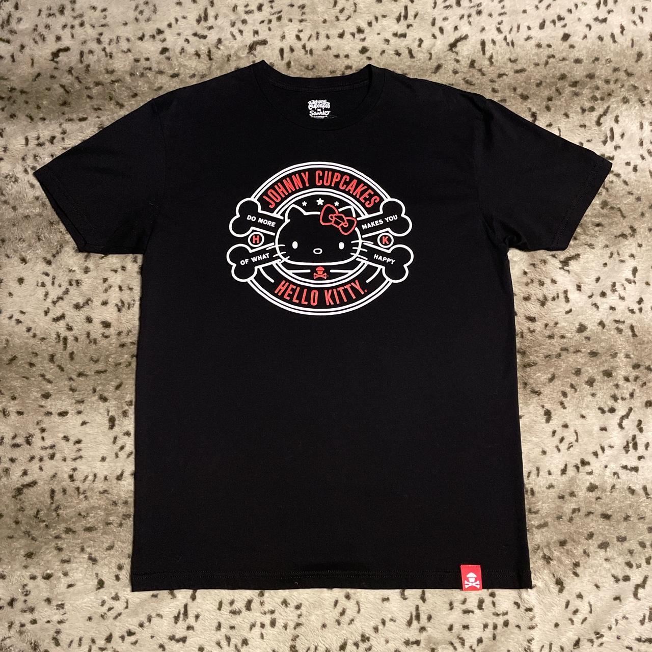 Johnny Cupcakes x Hello Kitty Shirt. Size... - Depop