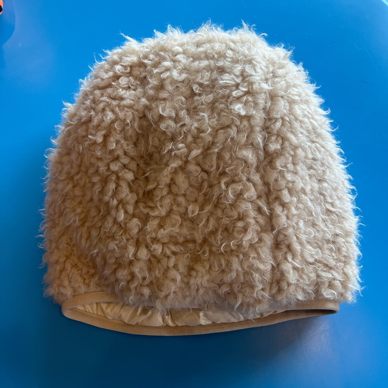 Moncler Men's Cream Hat Depop