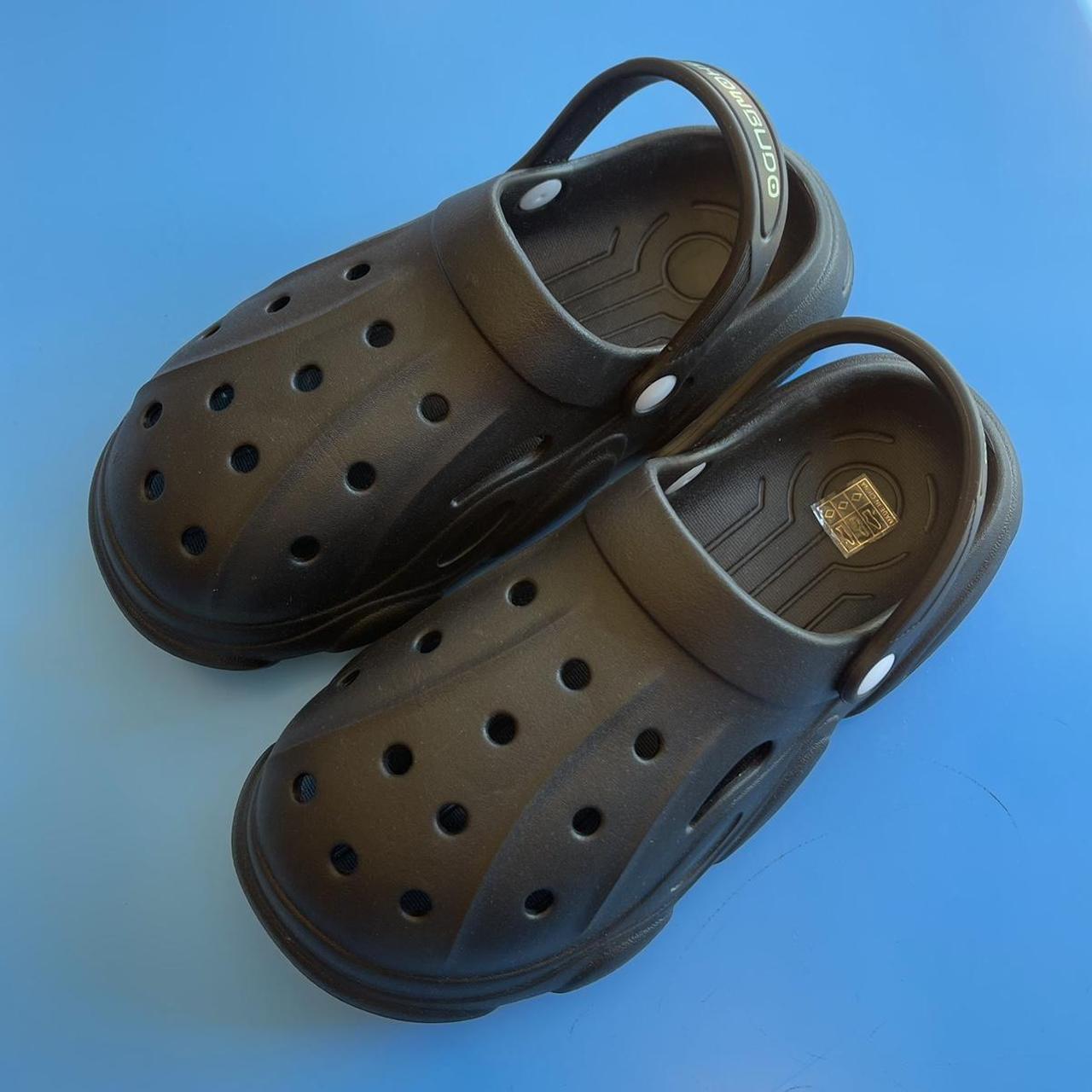 Showbudo rubber sandals, similar to the croc/yeezy... - Depop