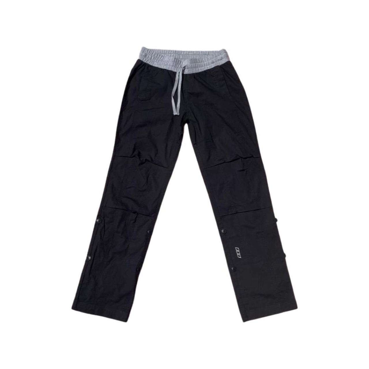 Lorna Jane Women's Black and Grey Joggerstracksuits Depop