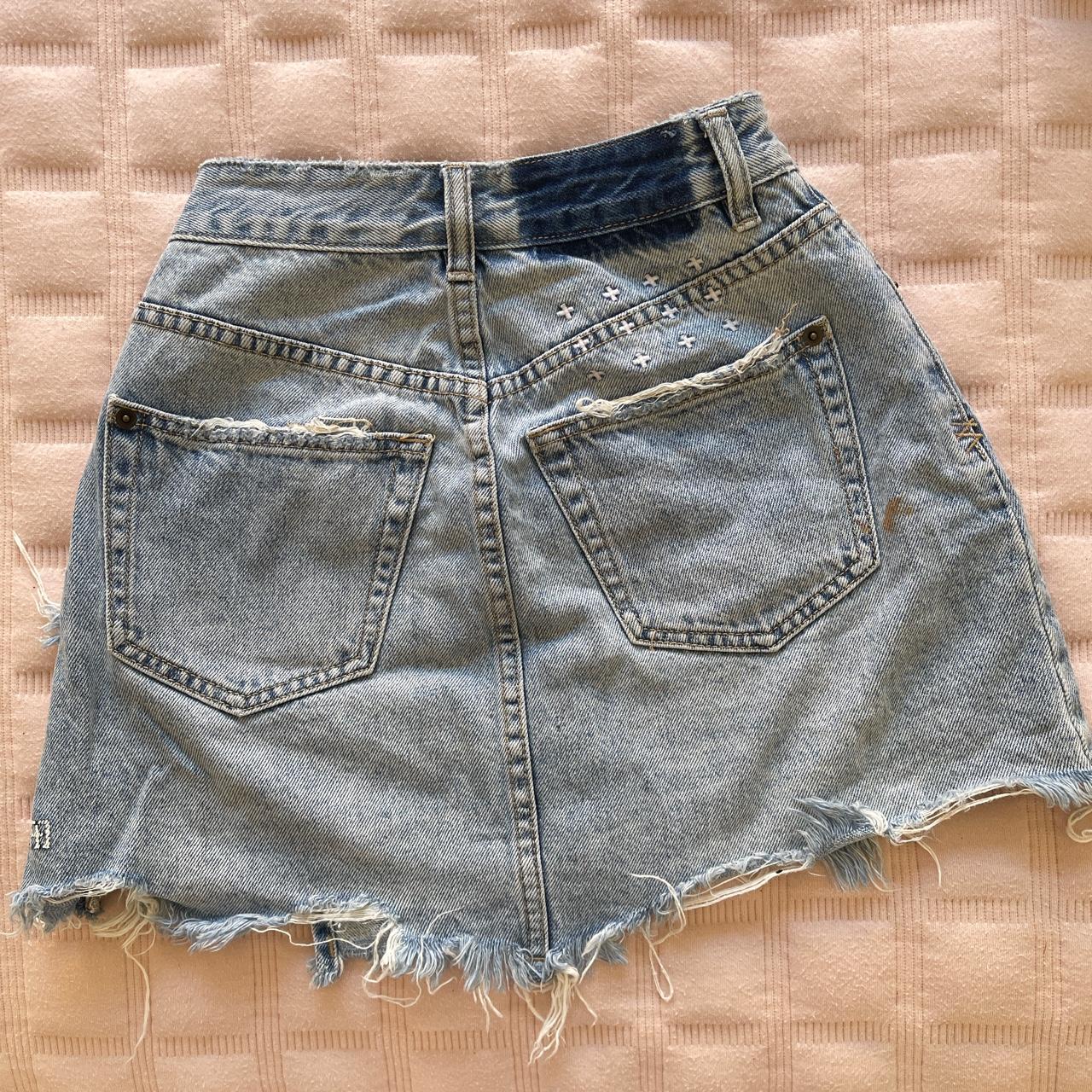 Ksubi wrap denim skirt Size 24 (6) Foundation... Depop