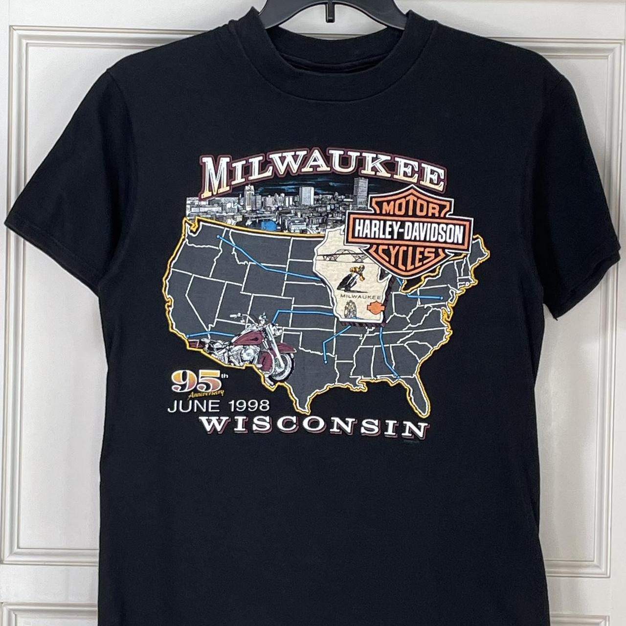 1998 95th Anniversary Harley Davidson Milwaukee, | Depop