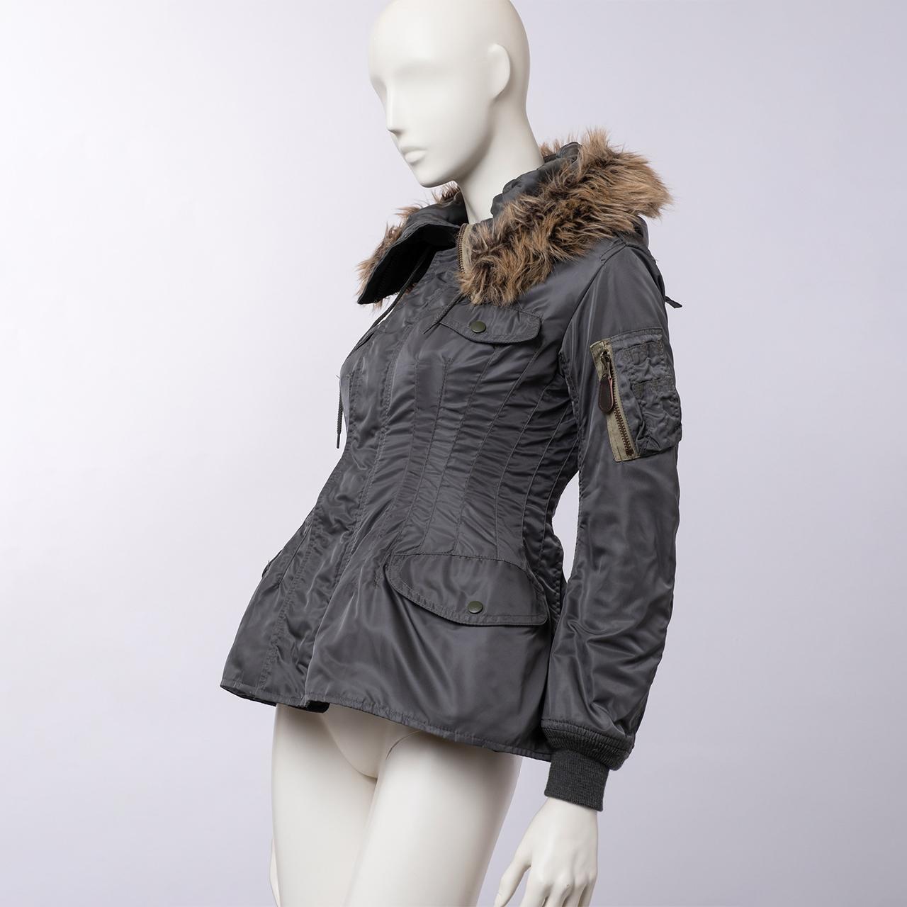 Junya Watanabe: Women's Levi's Panelled Cape (Black/Denim