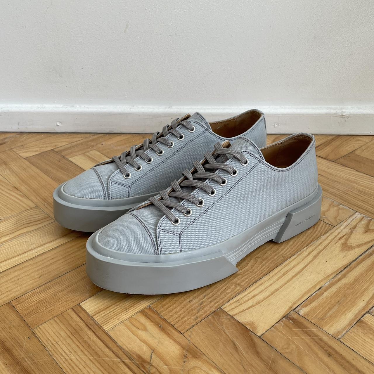 OAMC Inflate Plimsoll Sneakers in Mist colourway.... - Depop