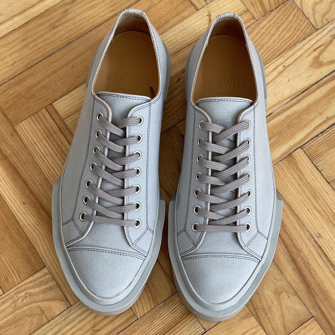 OAMC Inflate Plimsoll Sneakers in Mist colourway.... - Depop