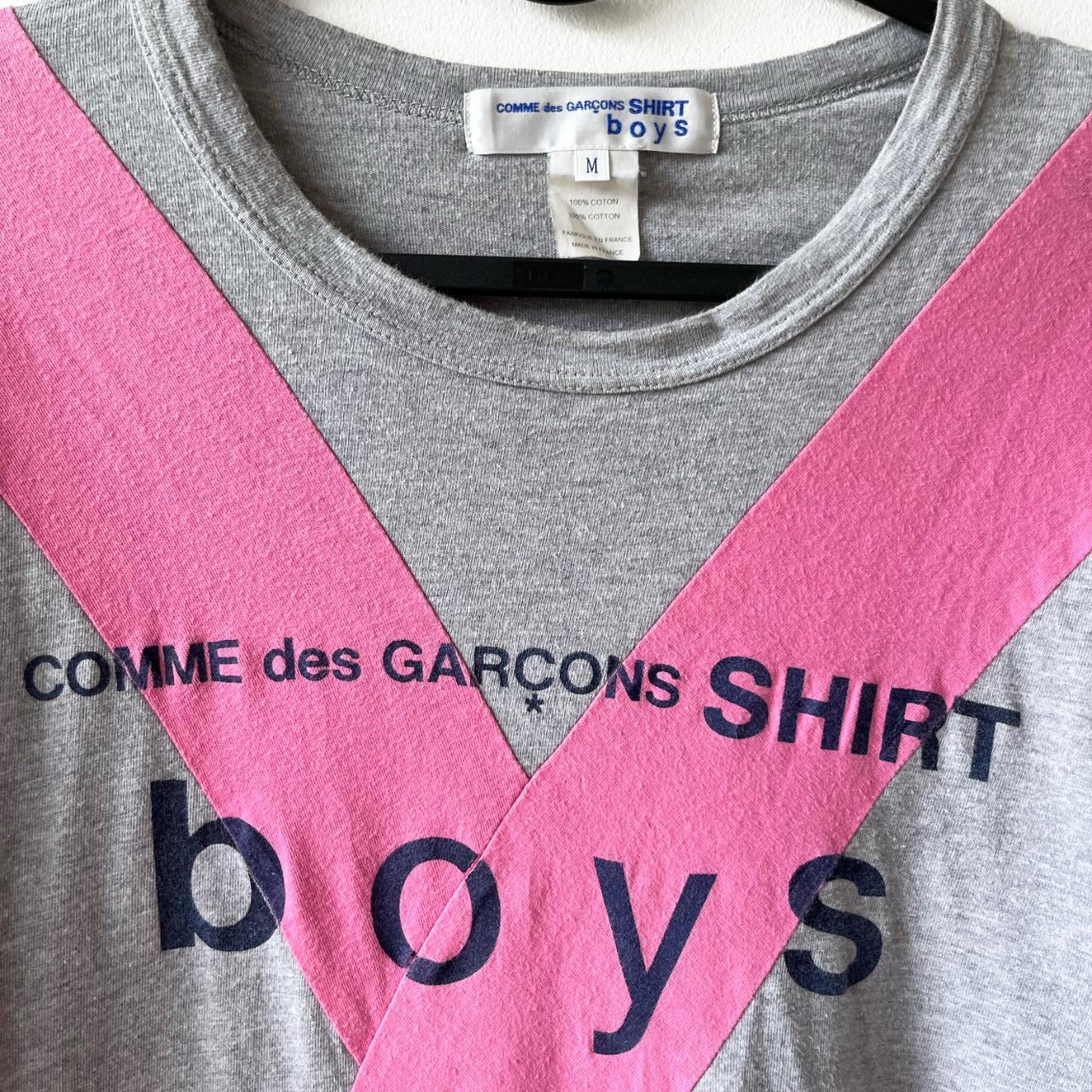 Comme des Garcons Shirt boys long sleeve tshirt. Depop