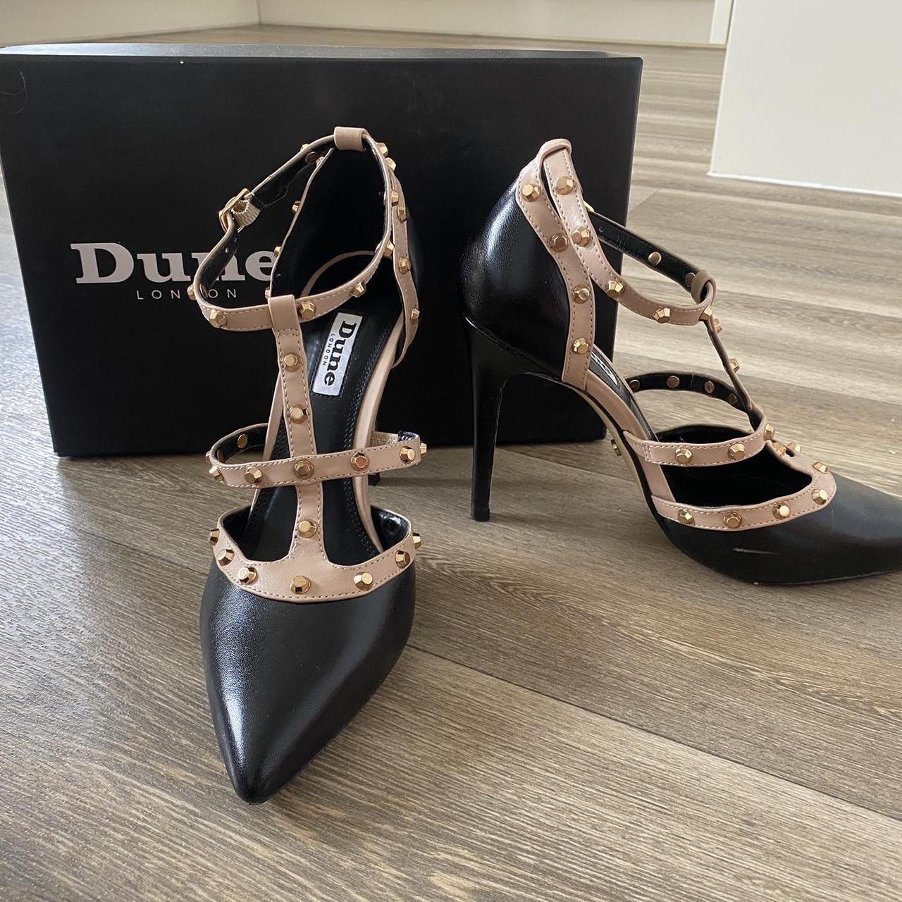 Dune studded kitten heels best sale