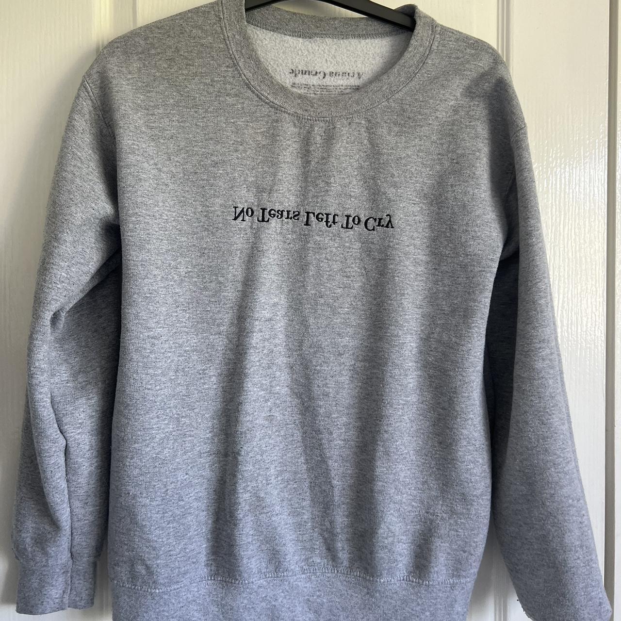 Official Ariana Grande NTLTC grey crewneck Size... - Depop