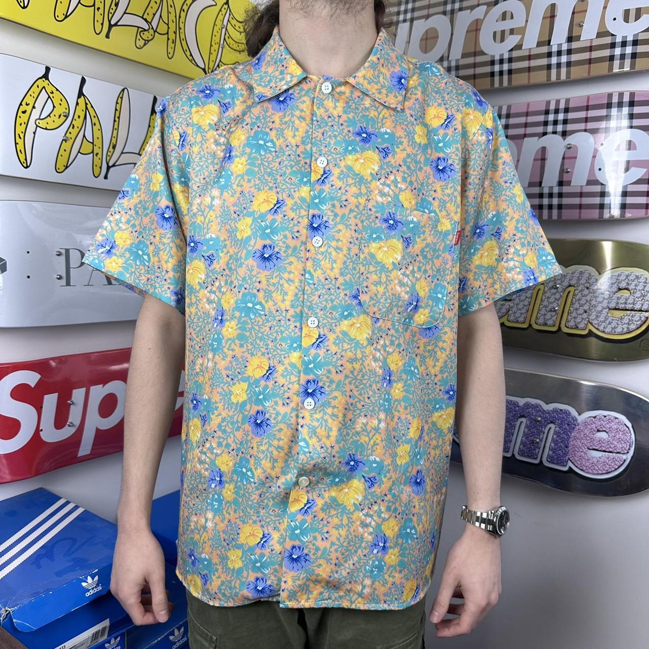 supreme Mini Floral Rayon Shirt Small-
