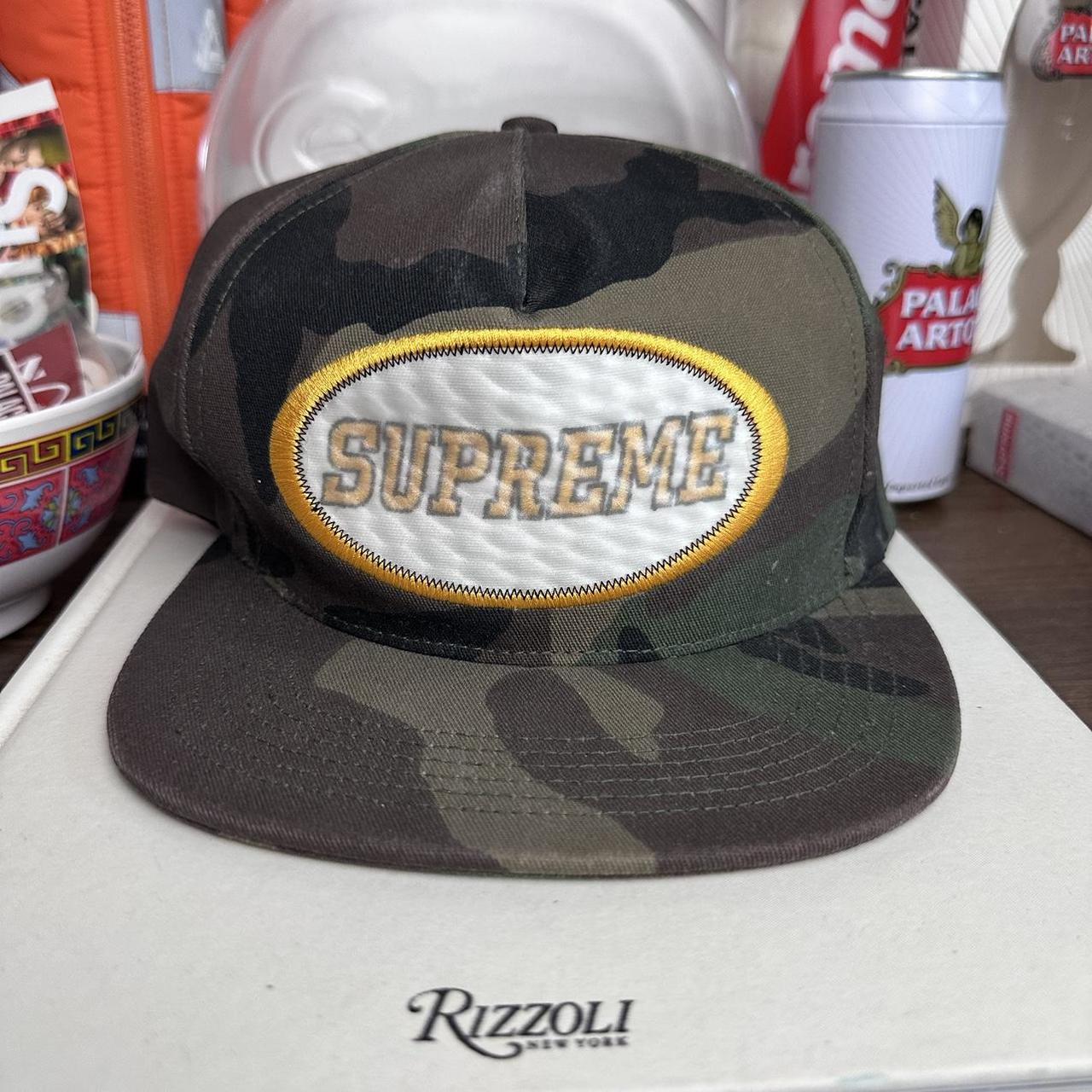 Supreme best sale holographic hat