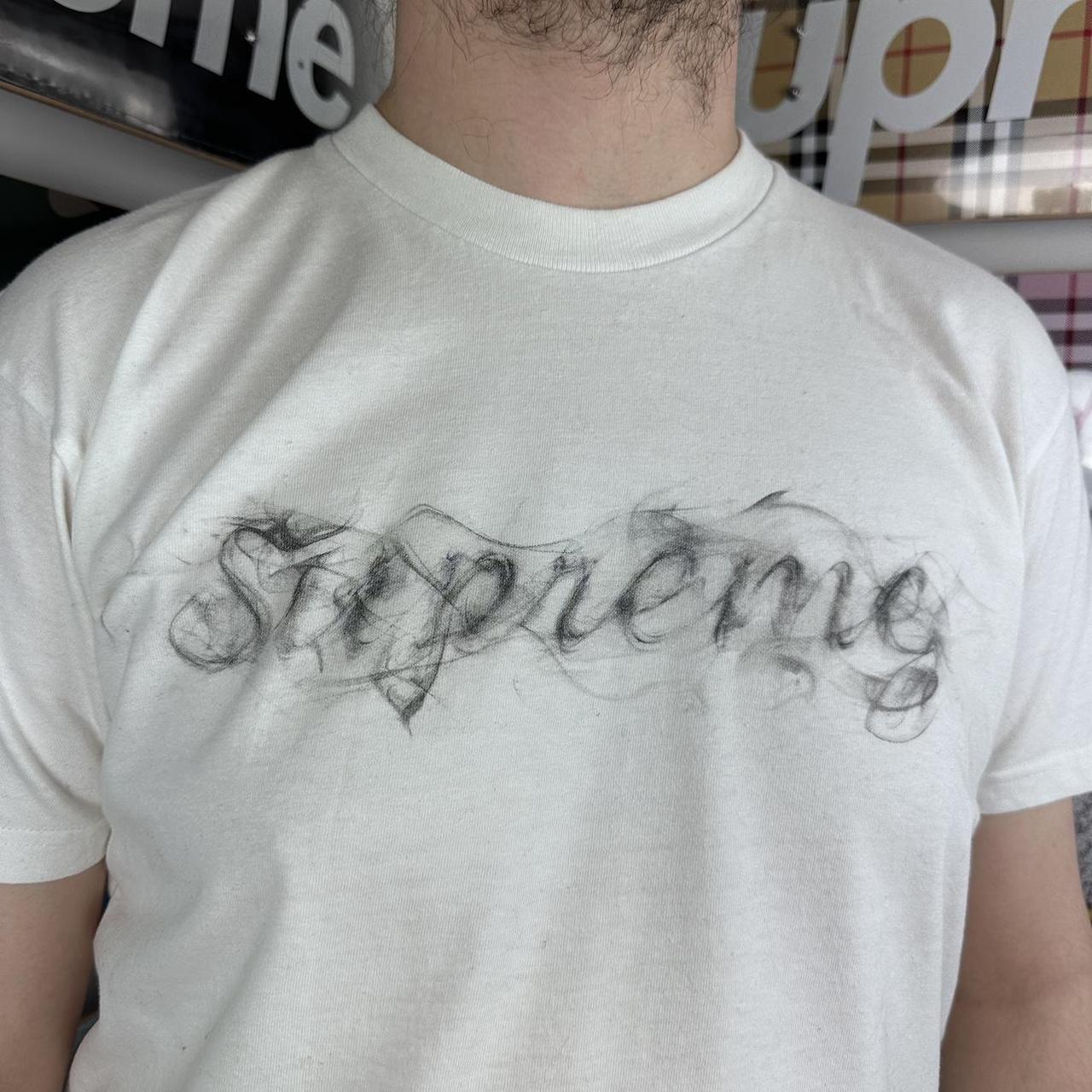 NEW限定品supreme Smoke Tee Natural 19aw Tシャツ Tシャツ/カットソー(半袖/袖なし)