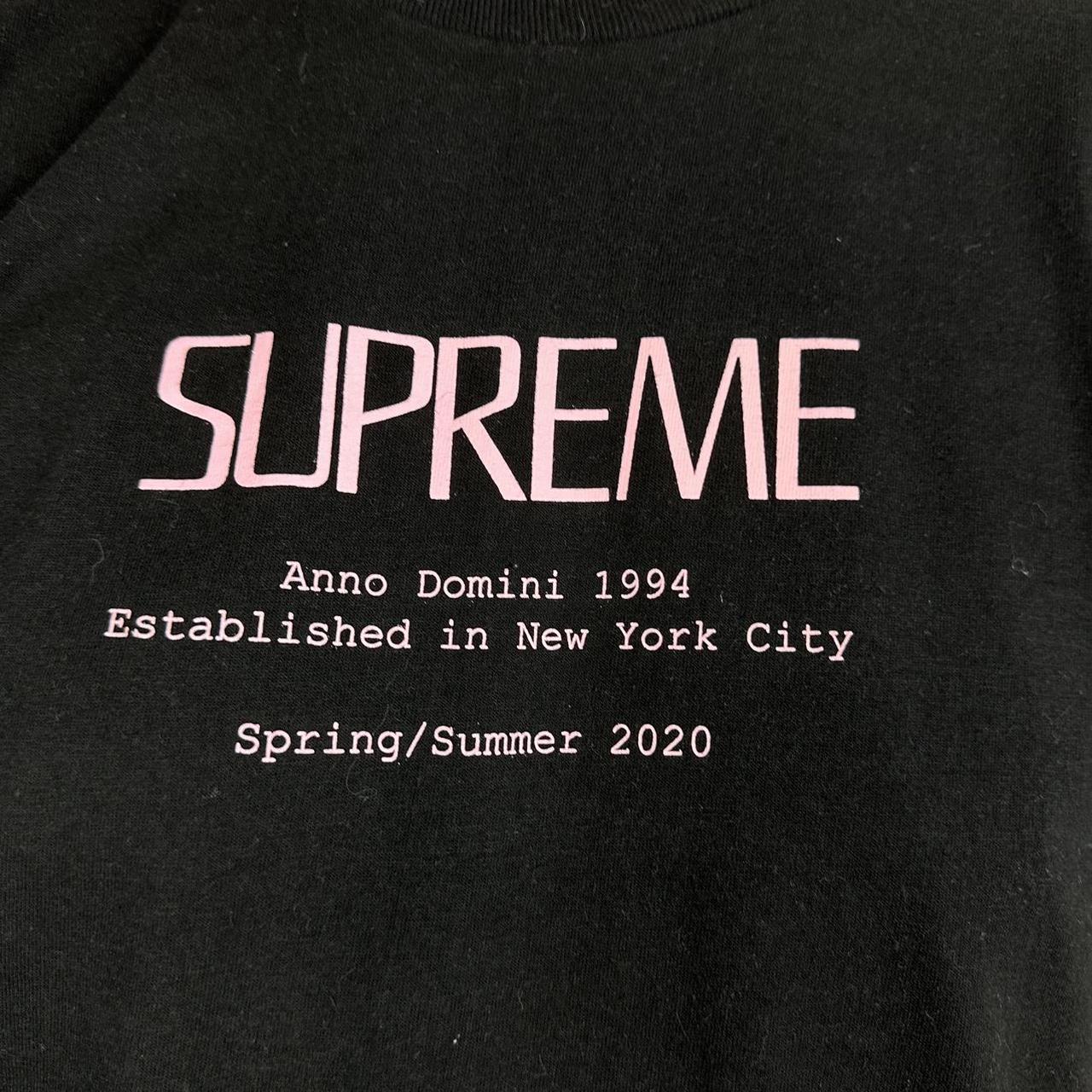 Supreme Anno Domini Tee Size Medium Black... - Depop