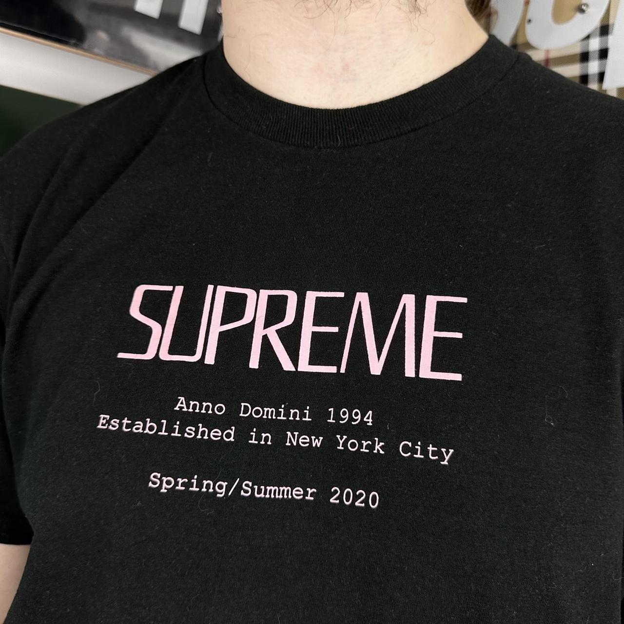 Supreme anno domini tee medium offers