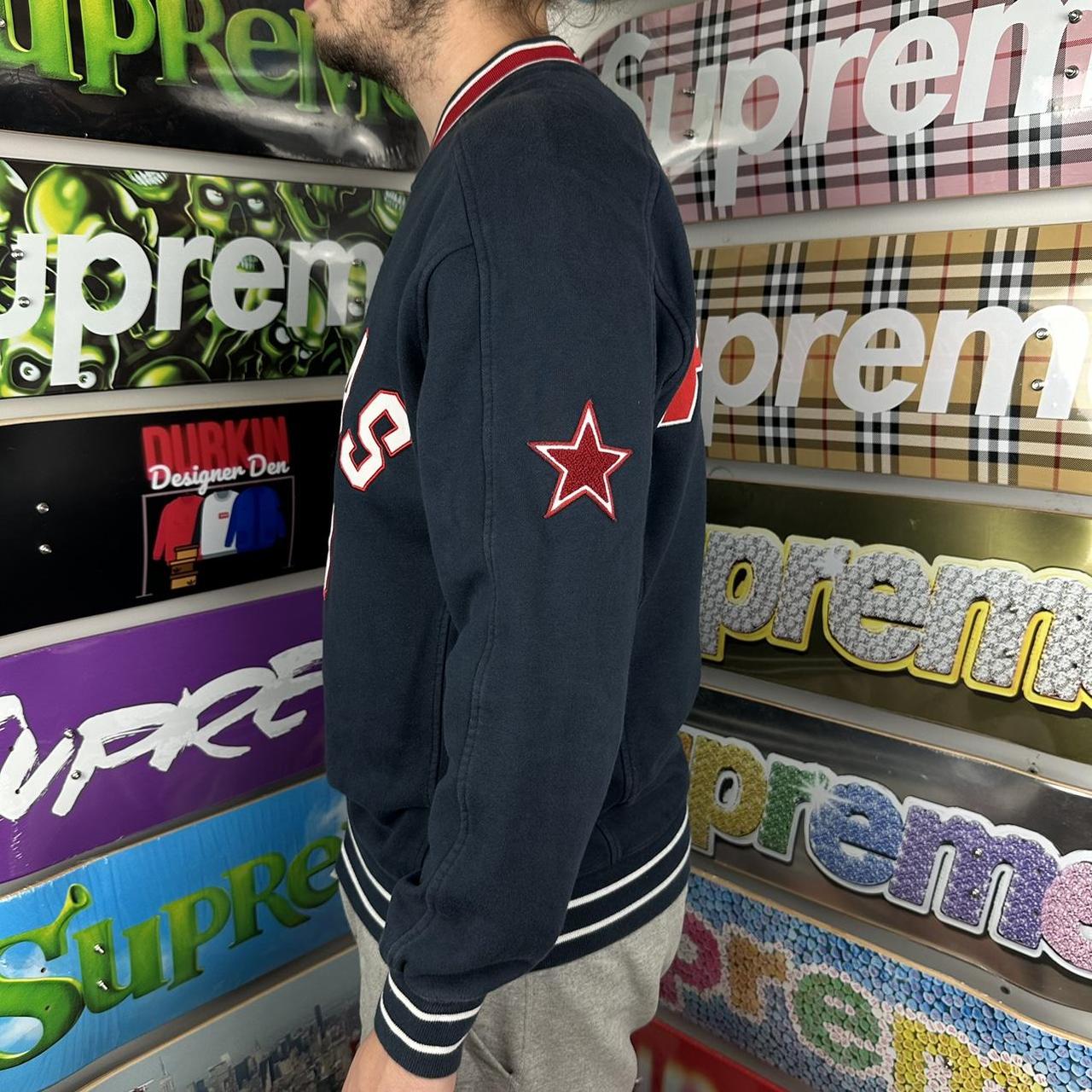 Palace Pallas Crew Size Medium Navy colourway | Depop Palace Pallas Crew Size Medium Navy colourway | Depop