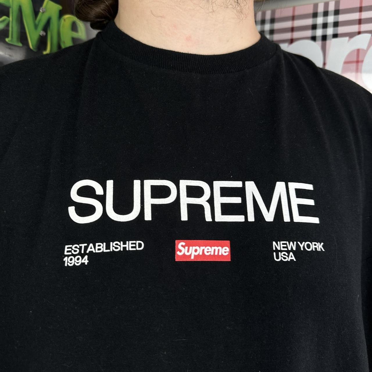 希少XXL Supreme Est. 1994 Tee Orange（Supreme Est. 1994 Tee