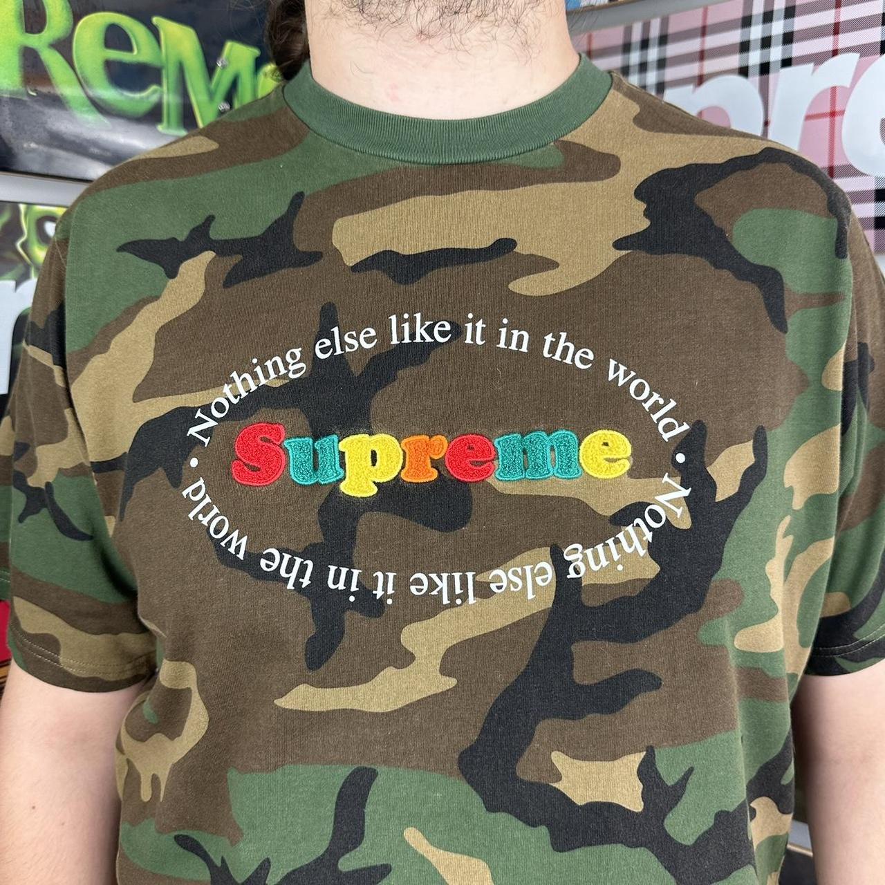 Supreme Nothing Else S/S Top Size Medium Camo | Depop