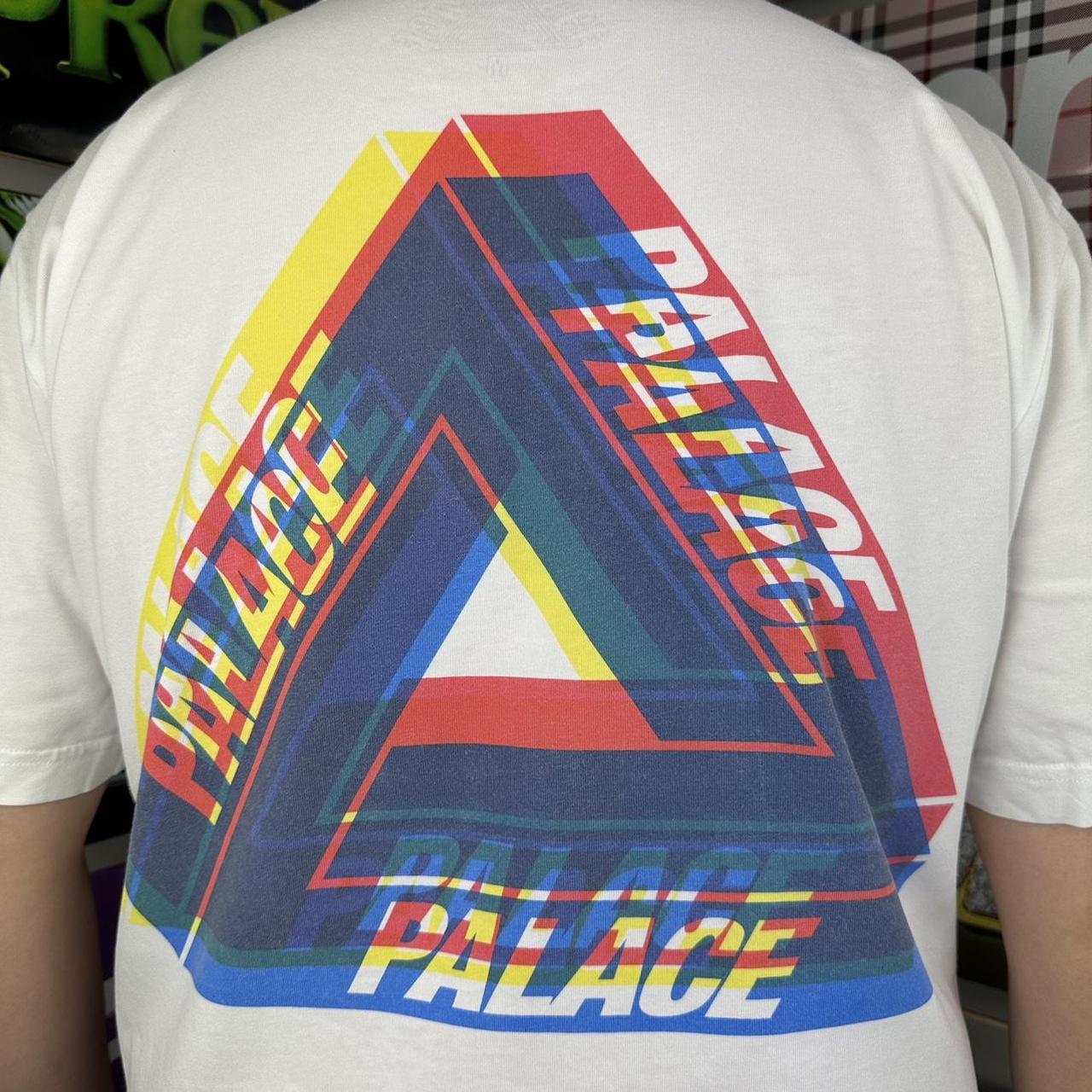 Palace Tri-Ferg Colour Blur T-shirt Size | Depop