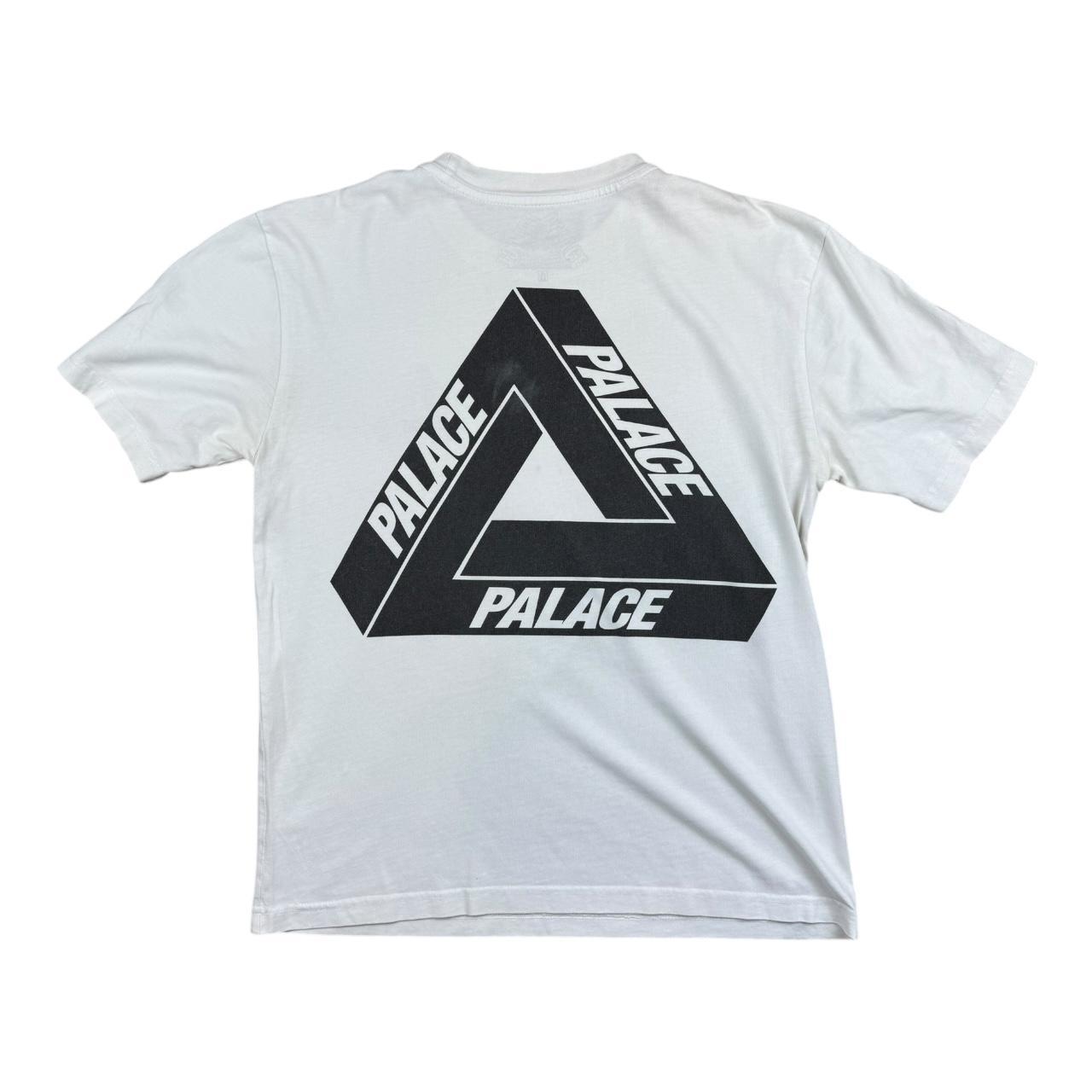 【PALPAL】 PALPAL LOGO L/S TEE White Palace PAL ACE Panel Longsleeve Size Medium Black | Depop