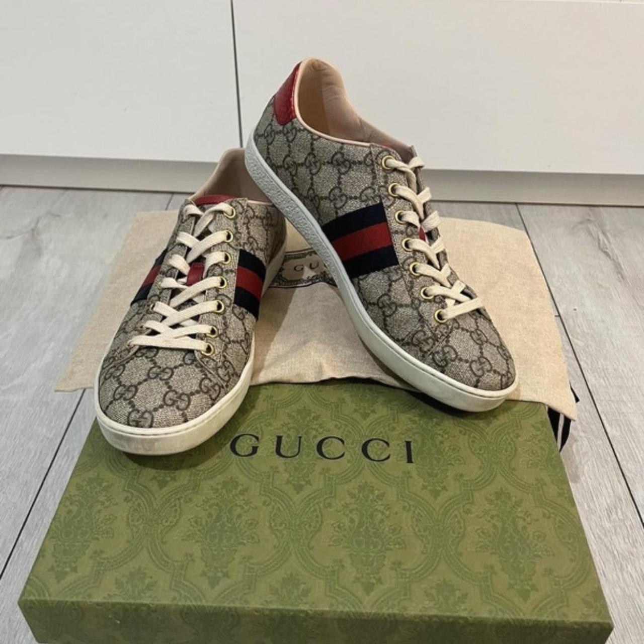 Size 5 gucci trainers online